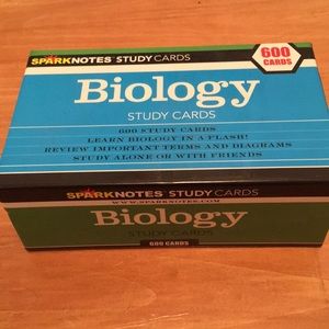 Spark notes Biology study cards